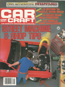CAR CRAFT 1984 MAR - 2.2L, MOTION CAMARO, DYNO, SS427